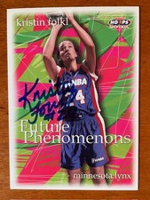 Kristin Folkl Signed 1999 Hoops Skybox WNBA RC #108 Minnesota Lynx