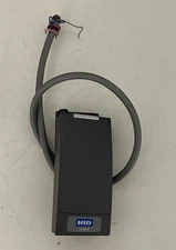 HID iCLASS SE R10 Mini Mullion Proximity Wall Switch Reader Black 900NTNNEG00000