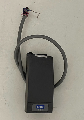 HID iCLASS SE R10 Mini Mullion Proximity Wall Switch Reader Black 900NTNNEG00000
