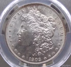 1903 "P" Morgan SILVER Dollar $1 PCGS MS65 #727 GEM BU Uncirculated ECC&C, Inc.