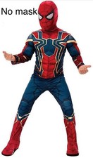 Marvel Infinity War Spiderman Iron Spider Muscle Costume Boys SIZE Large NO MASK