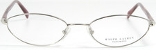 Ralph Lauren RL 1370 1H7 Silver Eyeglasses Glasses Frame 50-17-135 Italy NEW