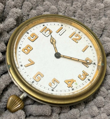 old watch FABRIQUE DE MONTILIER CAR clock SWISS automobile 7 jewels