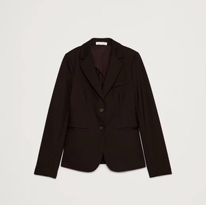 NWT Banana Republic Women SLIM EVERYWHERE PONTE BLAZER Large Ganache Brown $198