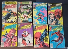Lot of 22 1980s Marvel Daredevil comics (Bullseye Vs Elektra) (Original Owner)
