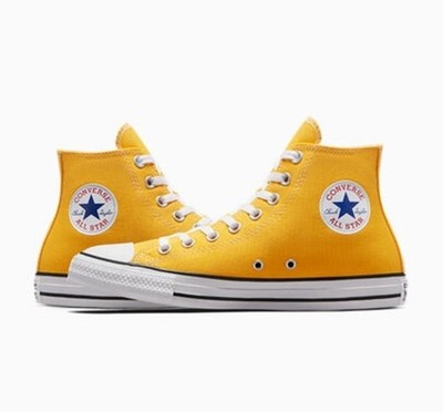 Converse Chuck Taylor All Star High Top Unisex Women 18, Men 16, Lemon Yellow Converse Chuck Taylor All Star High Lemon Chrome for Sale  main image 3
