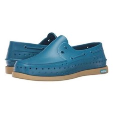 Native Men  s Howard Loafers / Slip On Sneaker Water Shoes - Blue Casual - 9