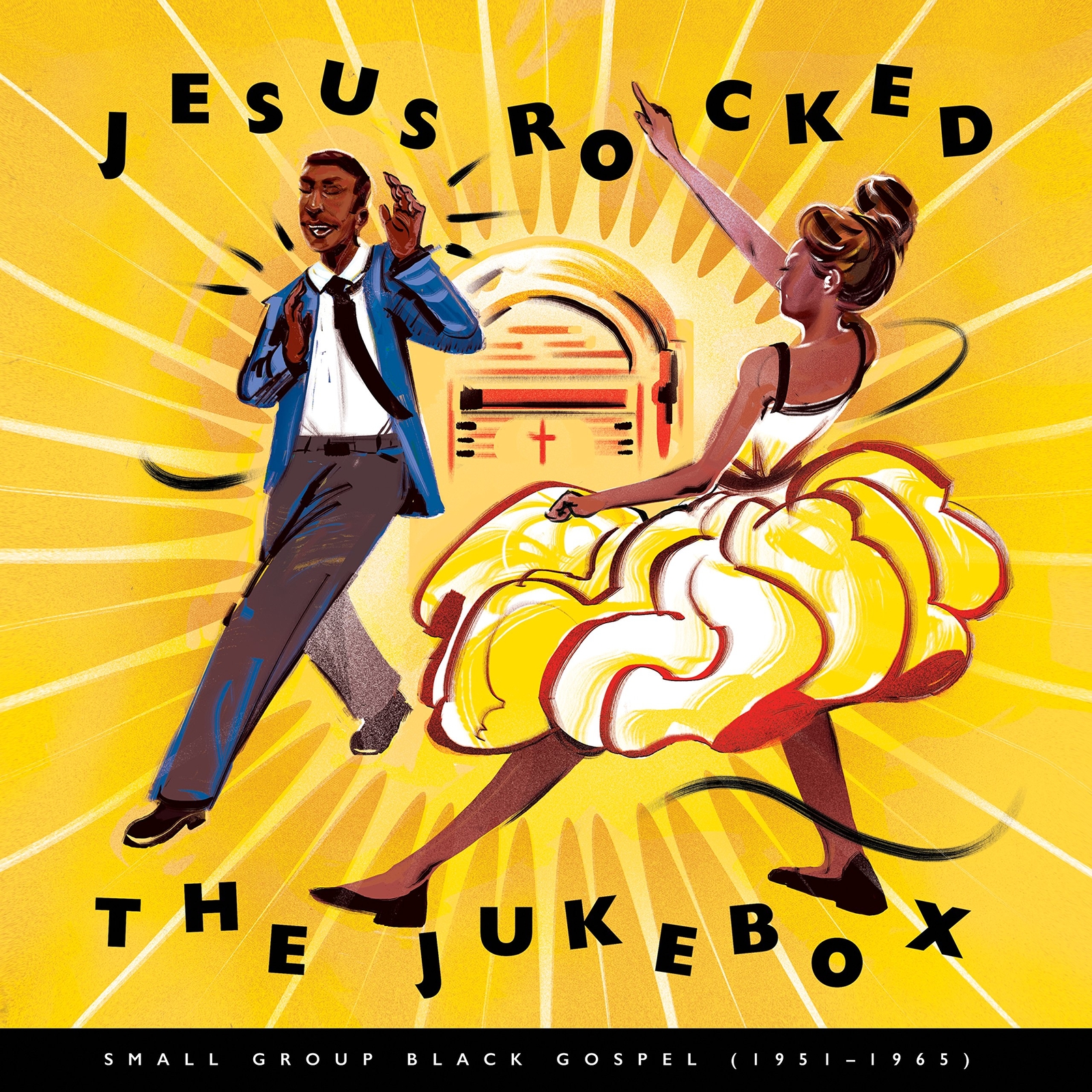 Various Artists Jesus Rocked the Jukebox: Small Group Black Gospel 1951-196 (CD)