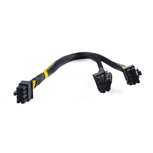 New 8pin to Dual 8pin For HP ML350P G8 Motherboard GPU Power Supply Cable 35cm - Picture 10 of 18