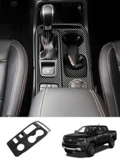 For 2024 Ford Ranger Xlt Xl Accessories Carbon Fiber Gear Shift Panel Cover Trim For 2024 Ford Ranger Xlt Xl Accessories Carbon Fiber Gear Shift Panel Cover Trim