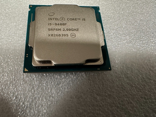 9th Gen Intel Core i5-9400F CPU 2.9GHz (Turbo 4.1GHz) LGA-1151 SRF6M