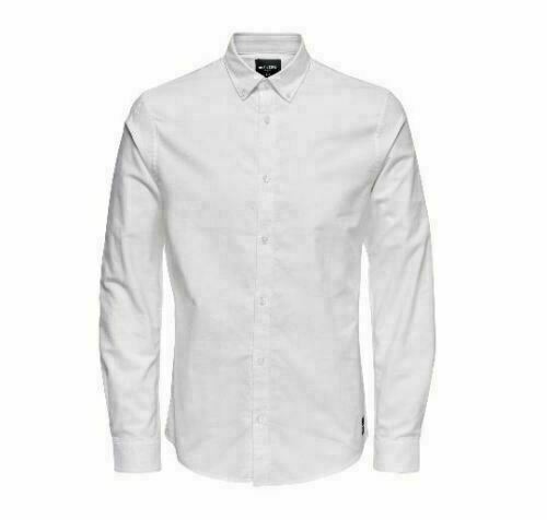New Mens Smart Formal Casual Long Sleeve Shirts Black Blue Dress Shirt M to 6XL - Picture 5 of 5