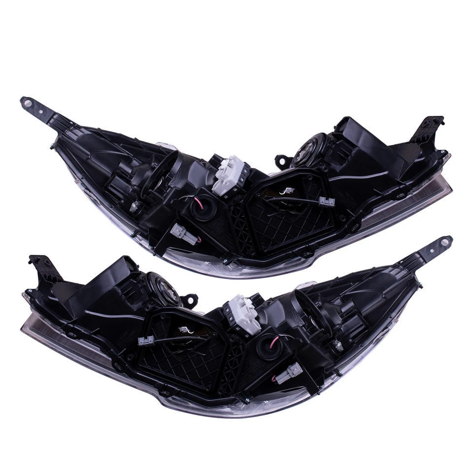 Pair Headlight Lamp for Subaru Liberty/Outback 05/2009-06/2012 HID Black SUV New - image 3 of 4