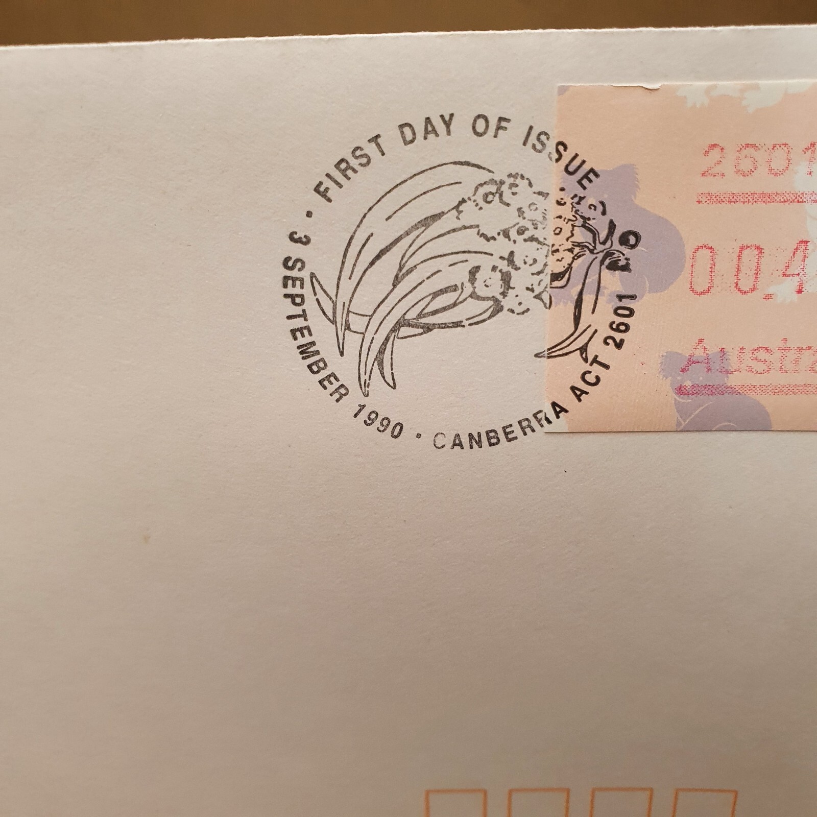 1990 First Day of Issue VENDING MACHINE POSTAGE STAMP KOALA CANBERRA eBay