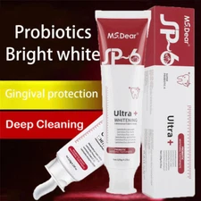 Sp-6 Probiotic Brightening Toothpaste, Deep Cleaning Care Whitening Toothpaste
