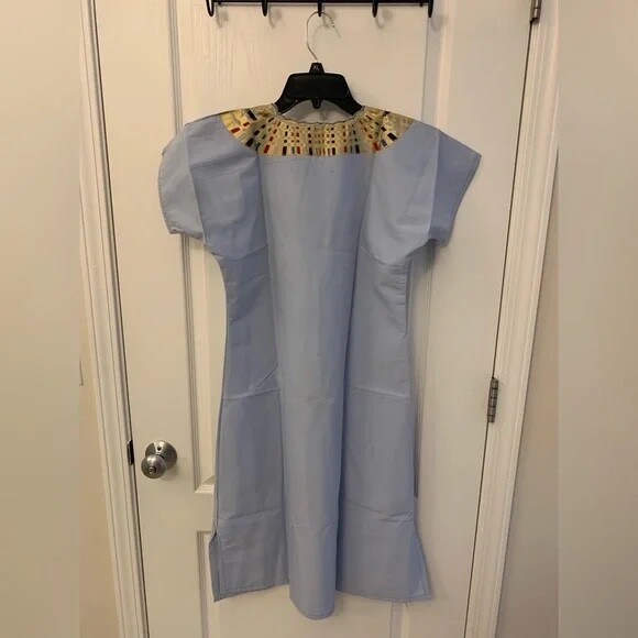 Pastel Blue Egyptian Traditional Dress | eBay