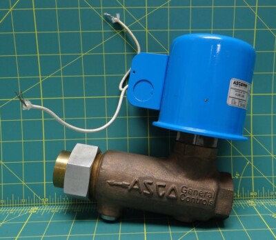 ASCO 2 Way Solenoid Valve, N.C. Type, P/N 18231A, Brass, K10AE1049