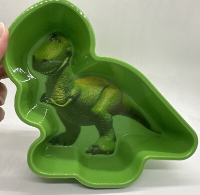 Disney Store Pixar Toy Story Green Plastic Kids' Rex Bowl Dish