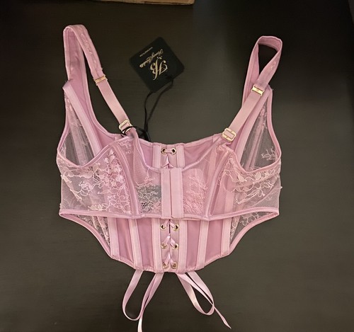 Honig Birdette Rebecca süß rosa Korsett Größe XS - Bild 4 von 4