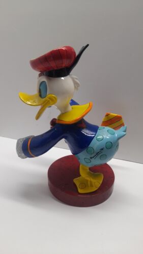Disney Britto Angry Donald Duck Romero Pop Art Collection Figurine REPAIRED/FIX - Picture 2 of 11