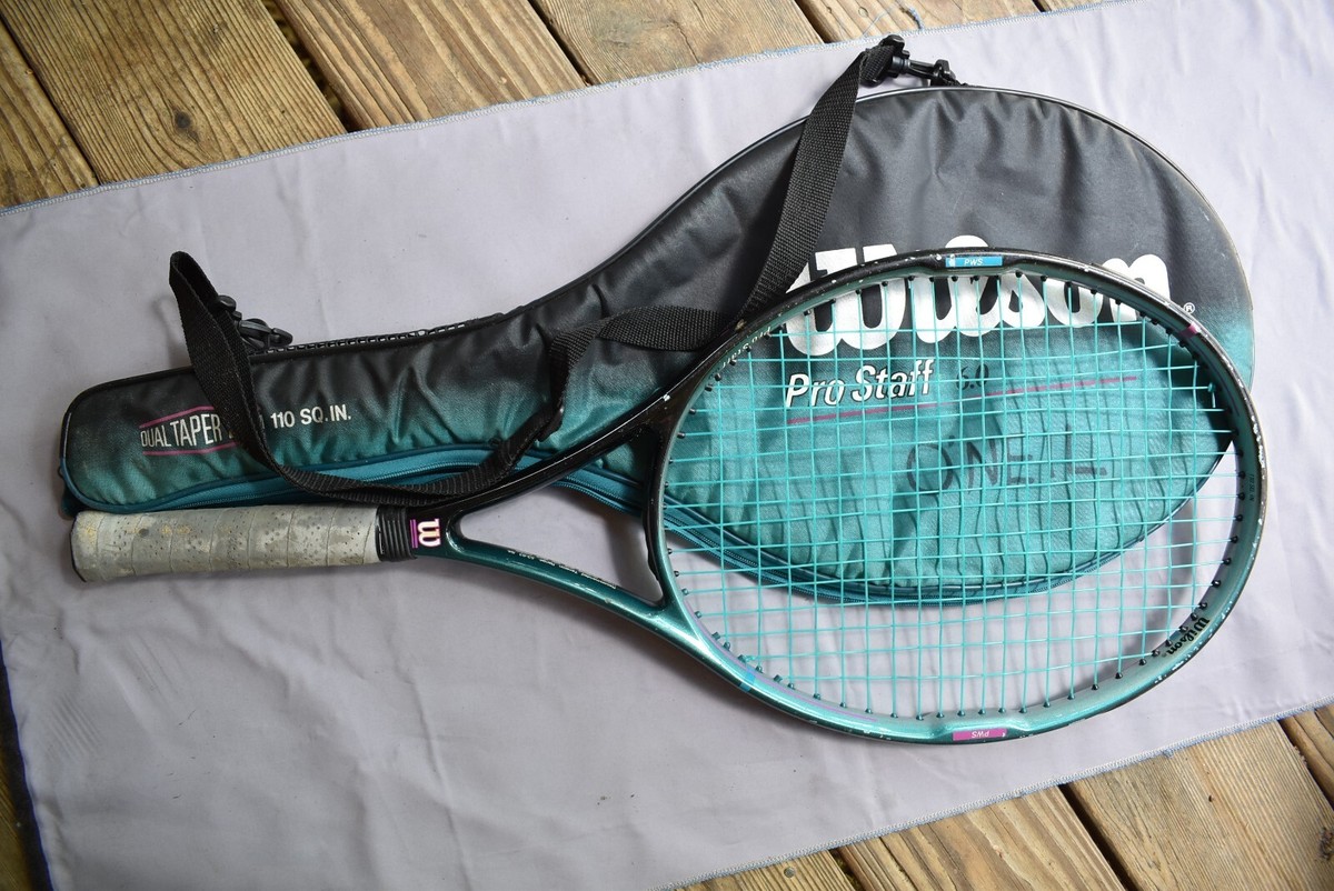 Vintage Wilson Pro Staff 6.0 OverSize 110 Sq. Tennis Racquet