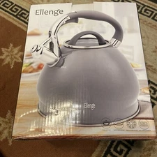 Ellenge Tea Kettle Loudly Whistling – Stainless Steel Stove Top Whistle