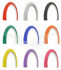 NEW! ORIGINAL BICYCLE DURO TIRE IN 20 X 2.125 HF-143 IN MANY COLOR.BIKE PARTS