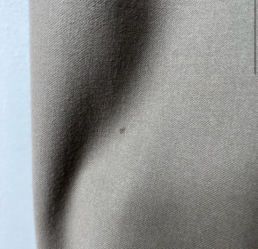 Винтажные шерстяные оливково-зеленые стремена брюки с высокой талией брюки женские размер 4 маленькие - Изображение 4 из 4