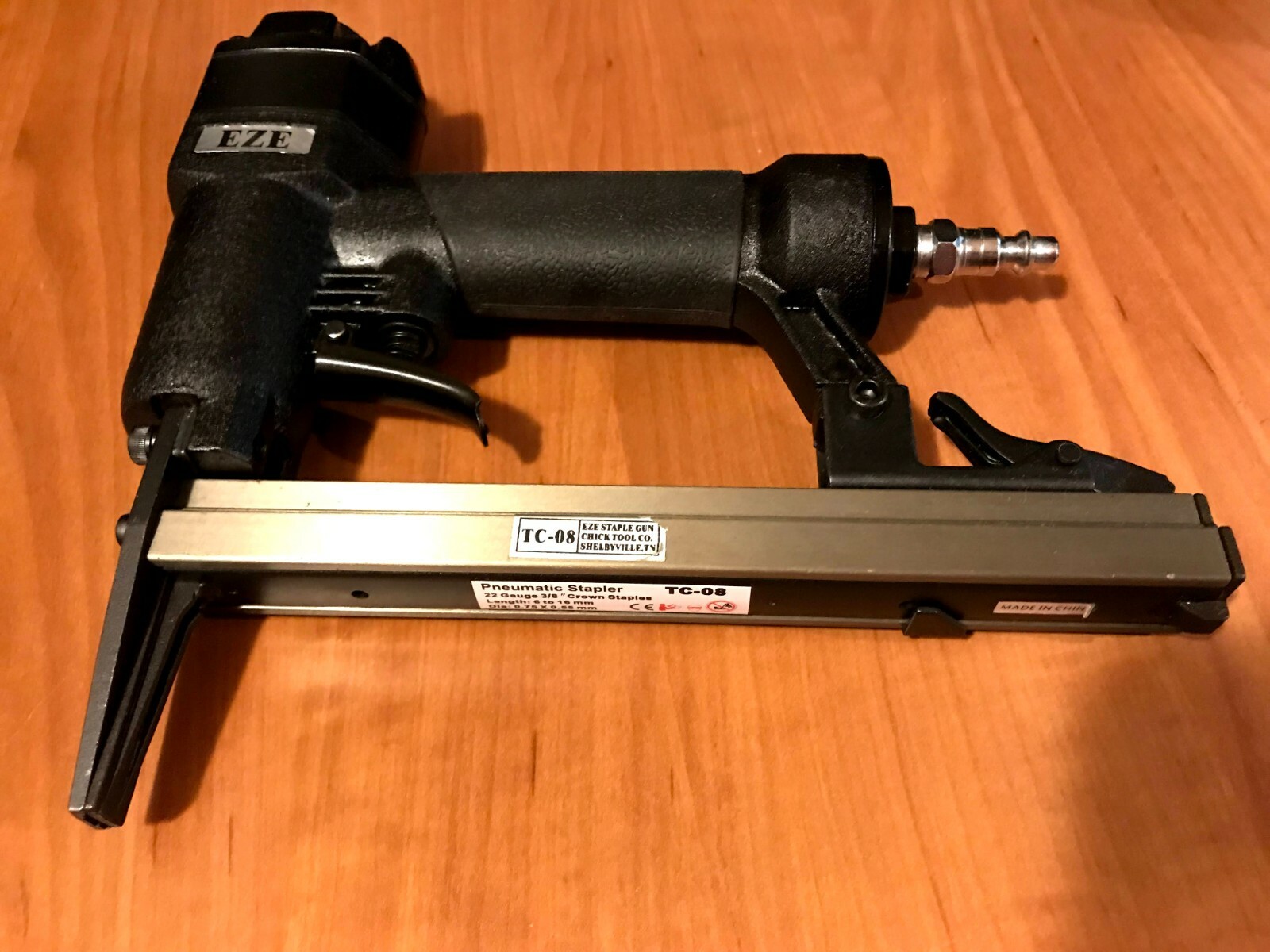 Staple Gun 3/8" Crown Long Nose Upholstery Furniture 7116LN TC08 71 Series EZE eBay
