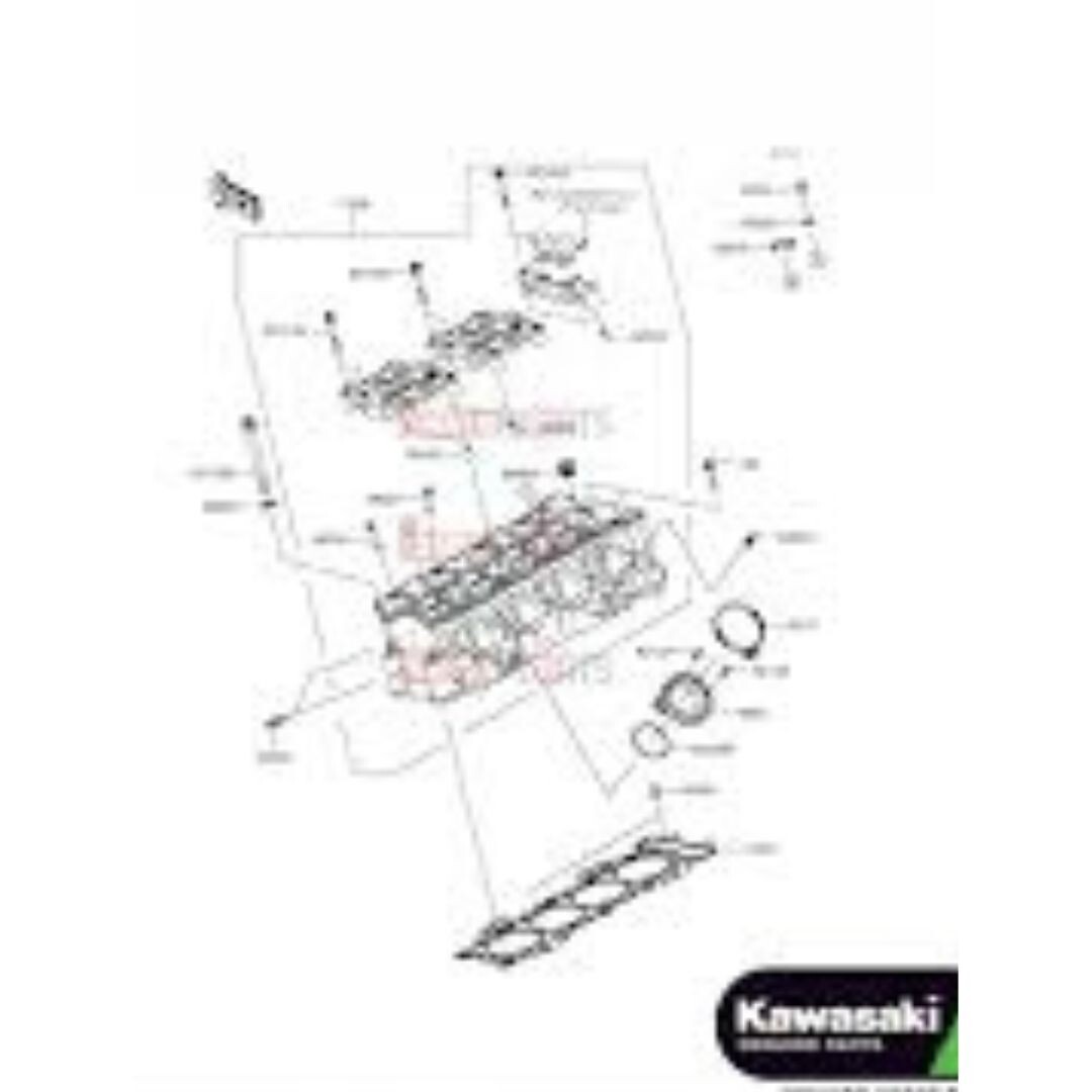 Kawasaki OEM 11004-0736 NINJA ZX-6R ZX 6R Head Gasket From JAPAN