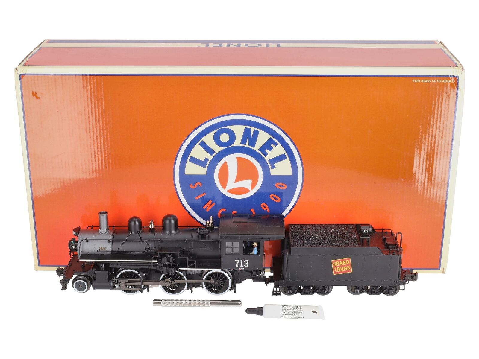 Lionel 6-84073 O Grand Trunk 2-6-0 Mogul Steam Loco & Tender w/Legacy #713/Box