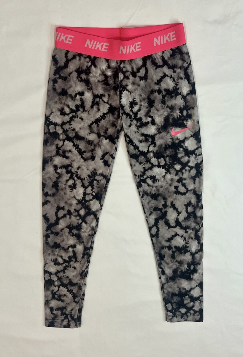 Nike Dri Fit Leggings Girls Size (see Description) Pink Black