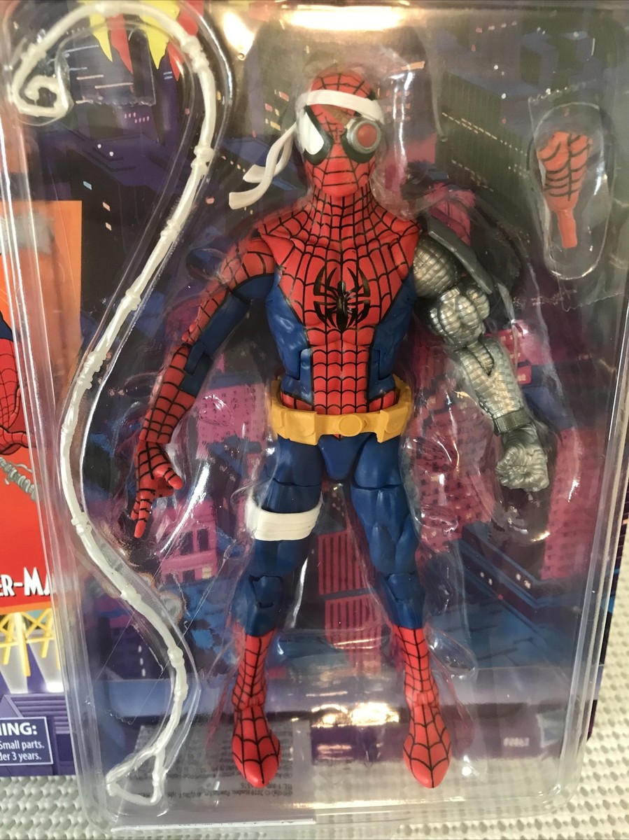 Marvel Legends Cyborg Spider-Man Retro Wave 1/12 Scale Figure NEW