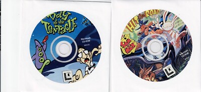 Maniac Mansion Day of the Tentacle & Sam & Max Hit The Road Mac New Cds Only