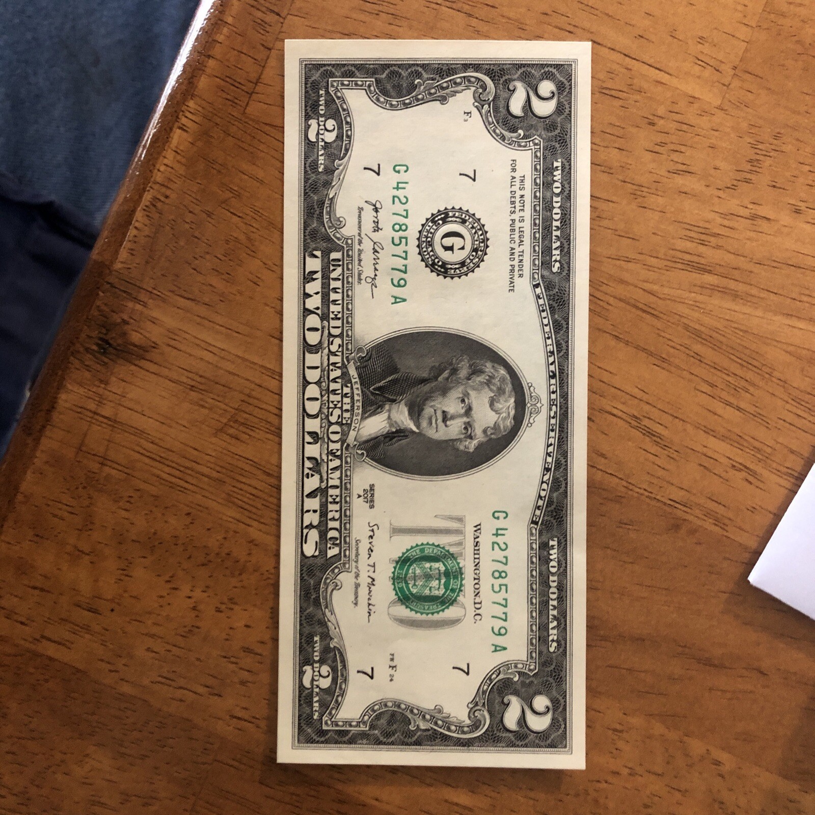 2 Dollar Bill 2017 Series A EBay 2-dollar-bill-2017-series-a-ebay