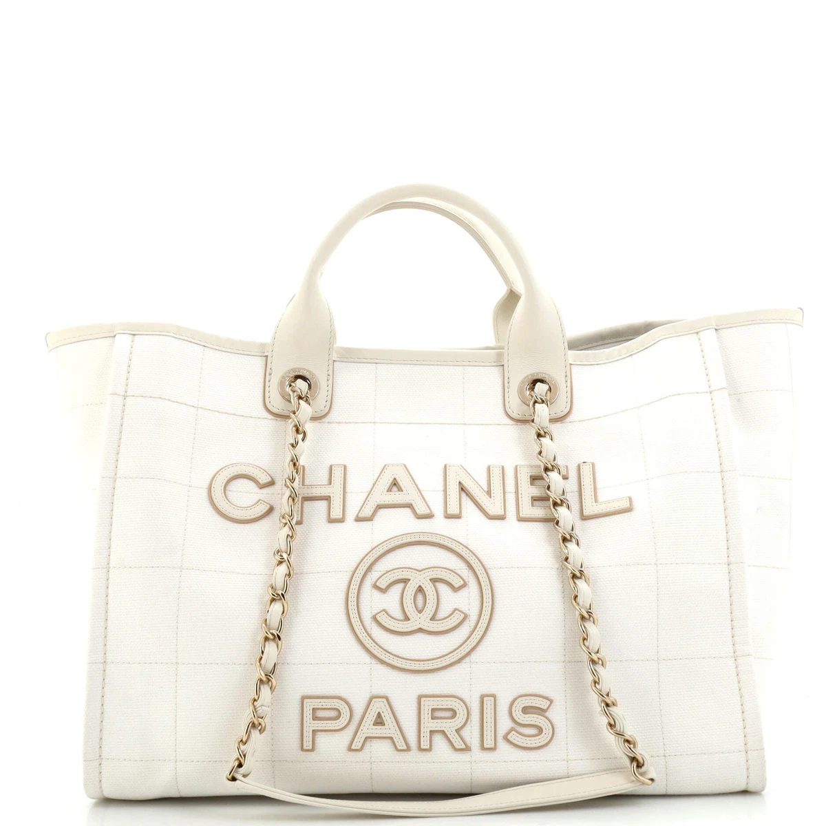 Price of deals chanel deauville tote