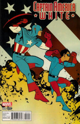 Captain America White (2015) #   1 1:25 Variant (8.0-VF) 2015