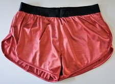MEN'S SATIN BOXER SHORTS WITH BUILT IN BRIEF SIZE S