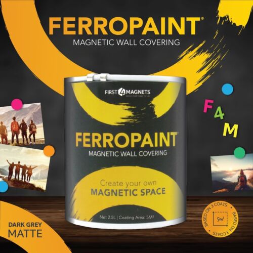 Pintura magnética FerroPaint® - Dormitorio, oficina, cocina, sala de juegos, aula - Imagen 14 de 17
