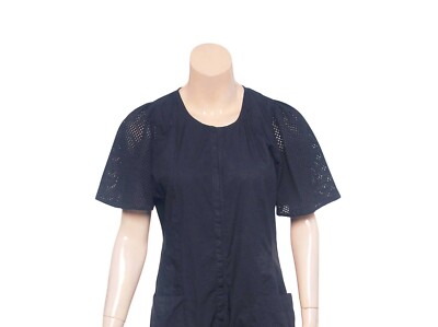 Apiece Apart Nueva Jumpsuit S Women Casual Eyelet Embroidered One  