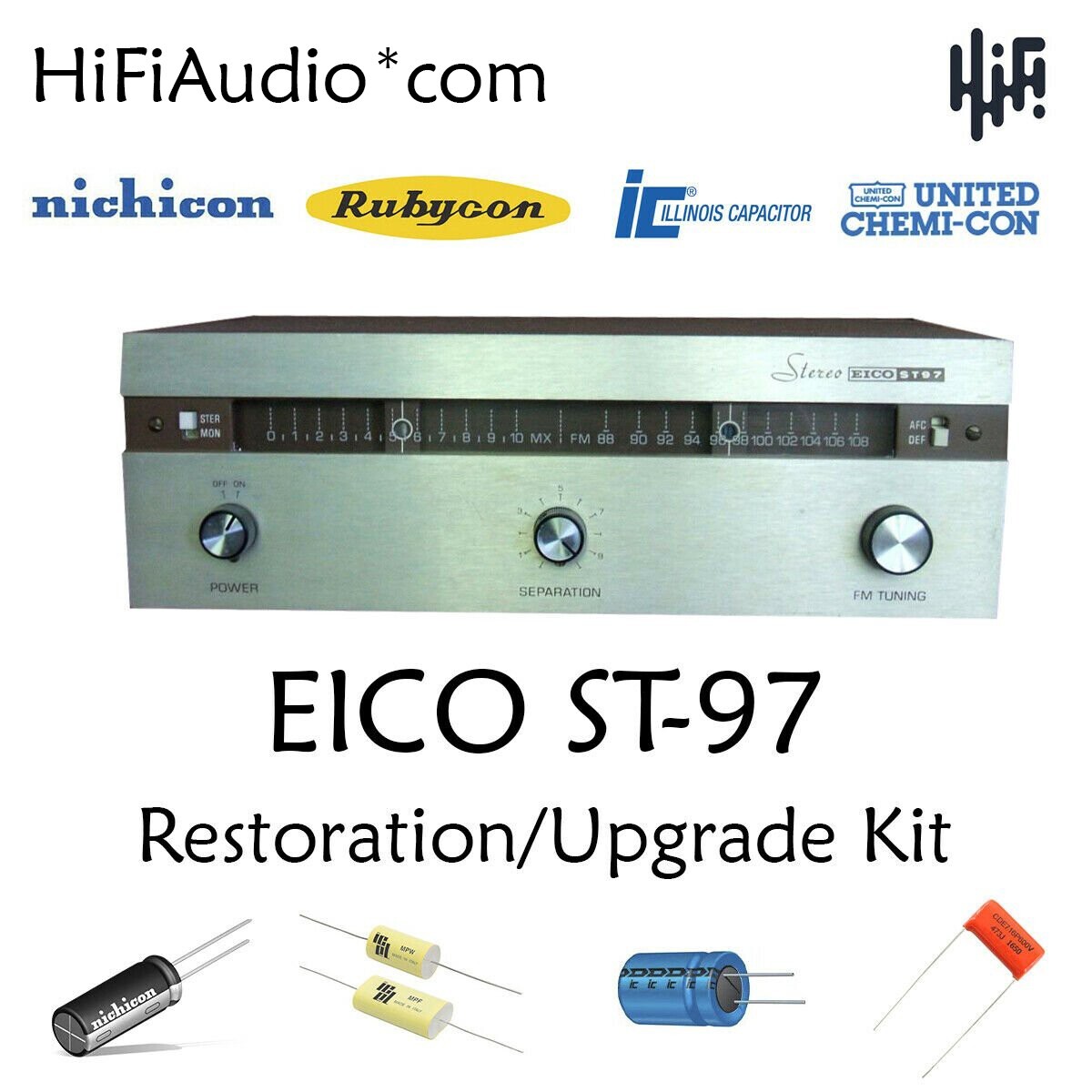 Eico ST-97 vintage audio equipment - eBay listing photo 3