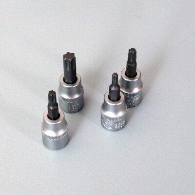 BGS Bit Einsatz Torx T-Profil, Nuss Antrieb 10mm (3/8''), Bits T10-T60 nach Wahl