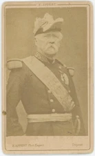 CDV Circa 1870. The Marshal Patrice Mac Mahon Uniformed Military Combat