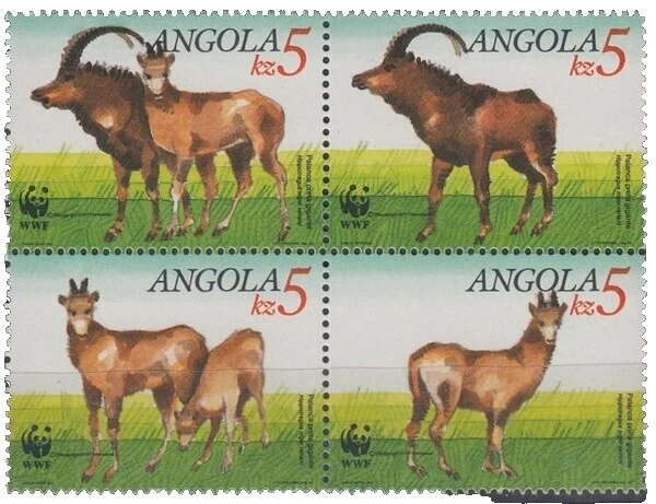 Estampillas Angola decimal