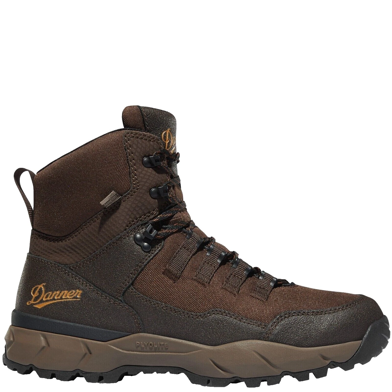 Botas superiores de cuero liso Danner para hombre