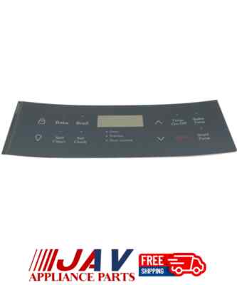 For Frigidaire Range Oven Control Overlay Black Inv# RS391 | eBay