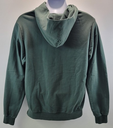 L2) Men Museum of Peace & Quiet Green Natural Pullover Hoodie Sweatshirt Small - Picture 8 of 15