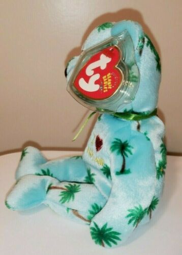 Juguete de peluche Ty Beanie Baby I LOVE HAWAII the Bear (exclusivo)(8,5 pulgadas) NUEVO MWMTs - Imagen 3 de 8