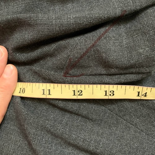 Pantalones de vestir Amanda+Chelsea para mujer tiro bajo talla grande pantalones talla 18W en carbón - Imagen 11 de 13