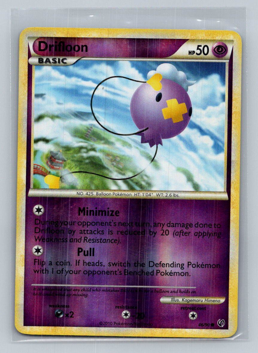 Drifloon Undaunted 46/90 Near Mint NM Reverse Holo